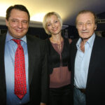 Na fotografii zleva: Jiří Paroubek, Petra Paroubková a Radoslav Brzobohatý.