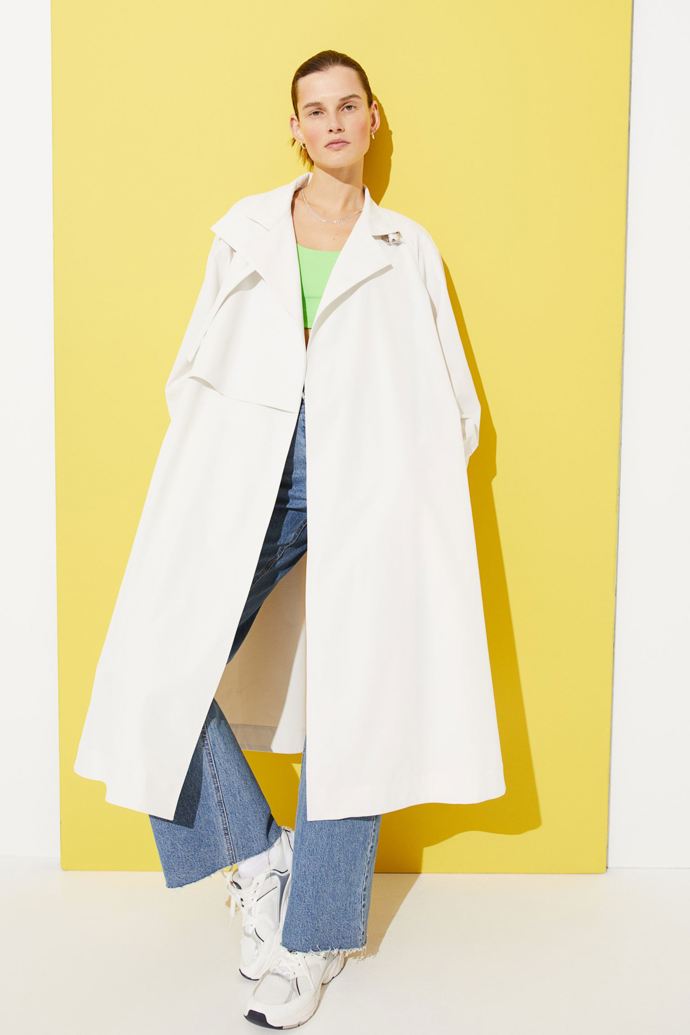 Oversized trenčkot. H&M, 1799 Kč
