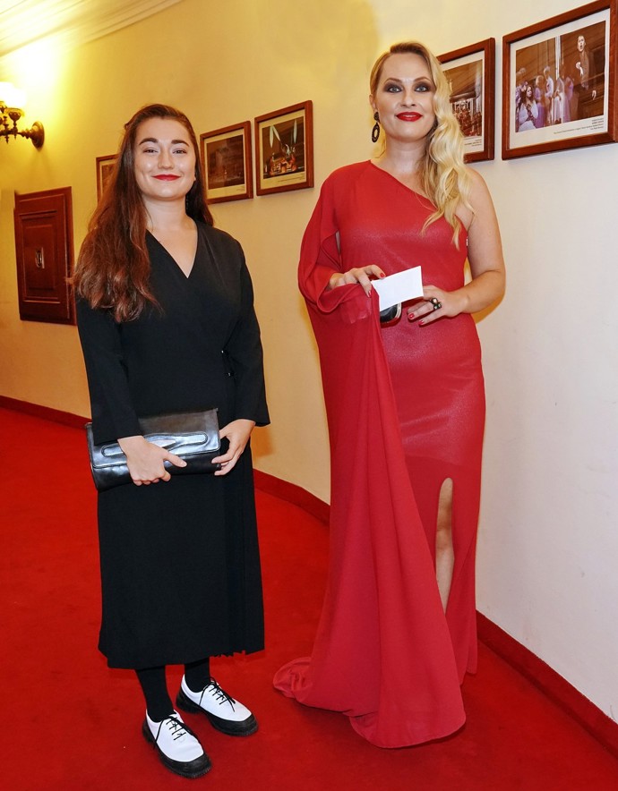 Lída Rašilovová s dcerou Saši Rašilova z předchozího manželství, Antonií.