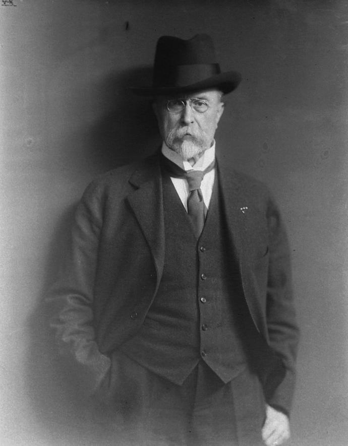 ...Tomáš Garrigue Masaryk.