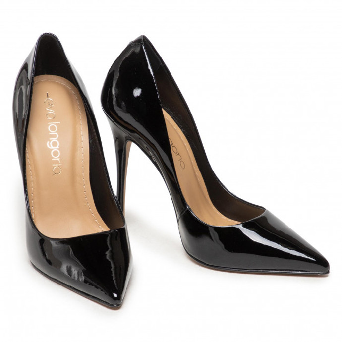 Lesklé jehlové lodičky EVA LONGORIA. eObuv, 2682 Kč