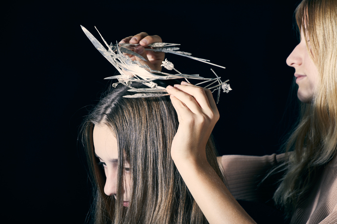 Inspirací pro vznik kolekce CEREAL se stal diadém Vínek.