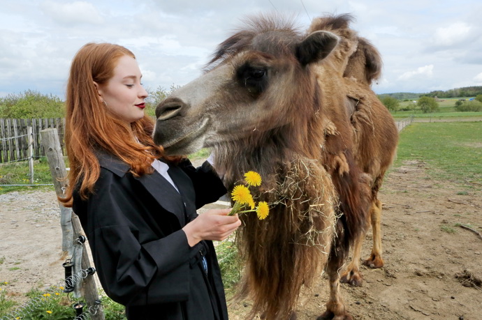 Natálie Halouzková tvrdí, že o vlasy se nikterak speciálně nestará.