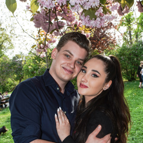 S operním pěvcem Danielem Matouškem chodila Natálka dva roky.