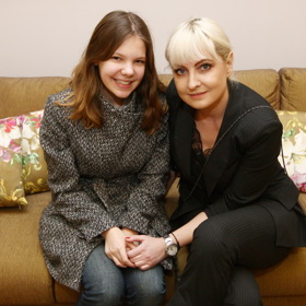 Bára Nesvadbová má dospělou dceru Bibianu.