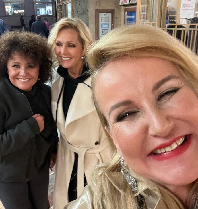 Na koncertě nechyběly ani Helena Vondráčková s Jitkou Zelenkovou.