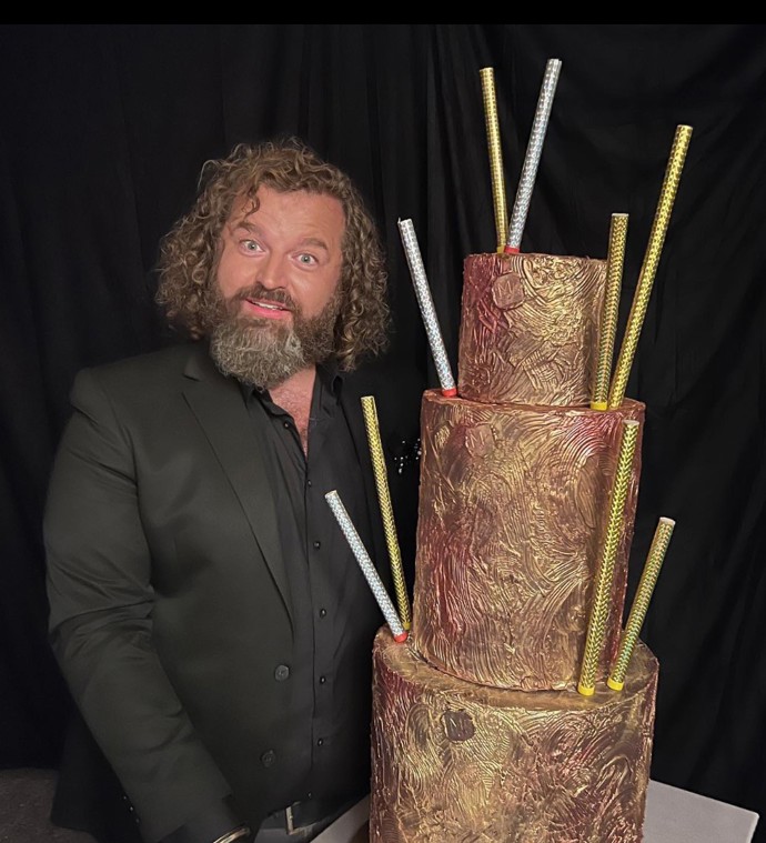 O dobrou náladu v Lucerně se prostřednictvím svého dortu postaral i cukrář Josef Maršálek.