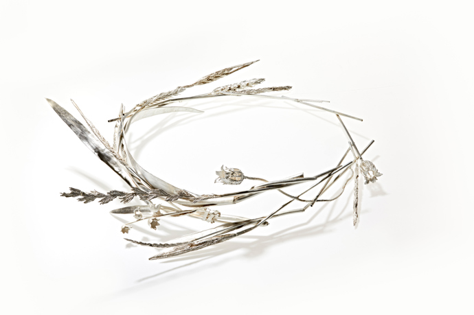 Právě diadém Vínek je jedno z děl, na které je Hanuš Lamr nejvíce pyšný. 