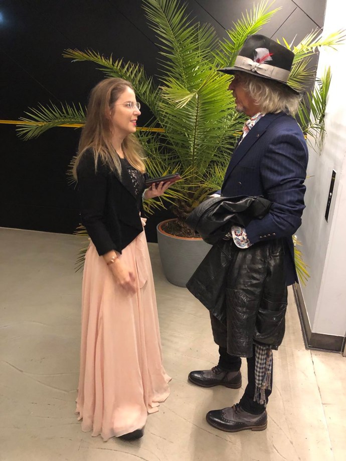 Peter Nagy během minulého rozhovoru pro Lifee.cz - opět nechybí jeho milovaný klobouk. 