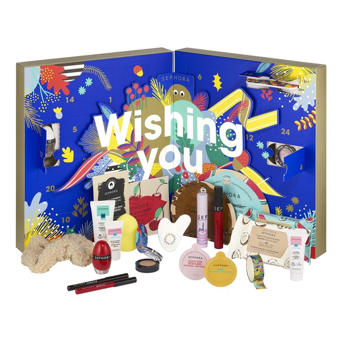 24 překvapení skrývá i adventní kalendář značky Sephora. Nejen líčení a péče v balení za 1090 Kč.