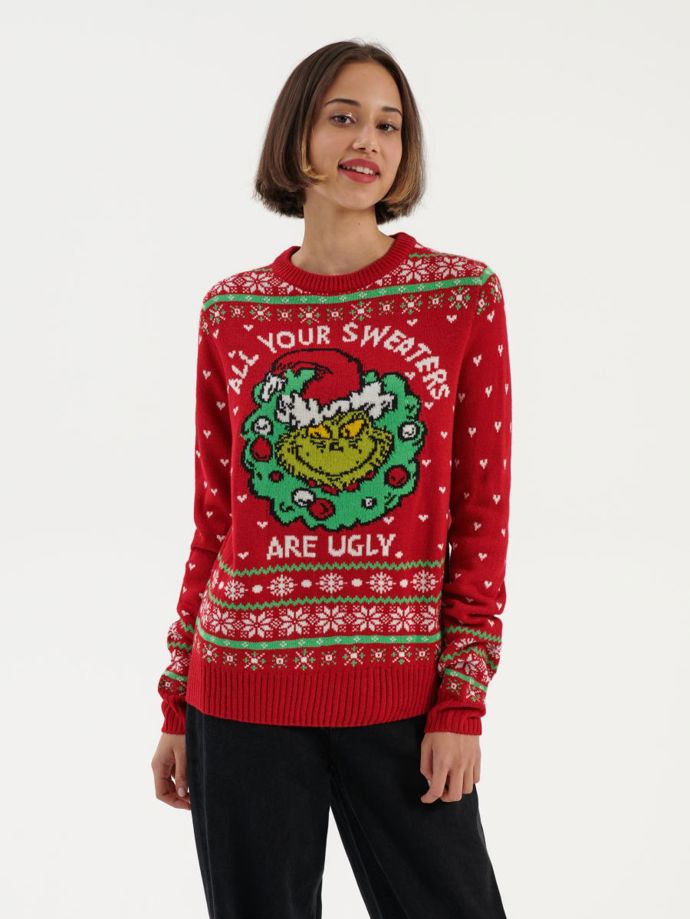Vánoční svetr Grinch. Značka House, 699 Kč