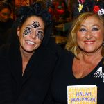 Dcera Haliny Pawlowské Natálie se vyzdobila v duchu dress codu události, kterým byl Halloween.