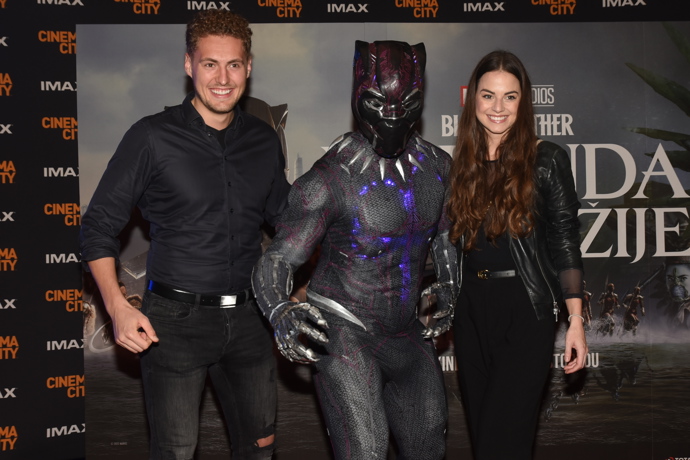 Vojta s Betty se objevili také na jedné z filmových premiér letošního podzimu.