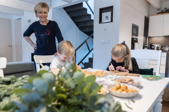 Děti byly z ručních prací nadšené.