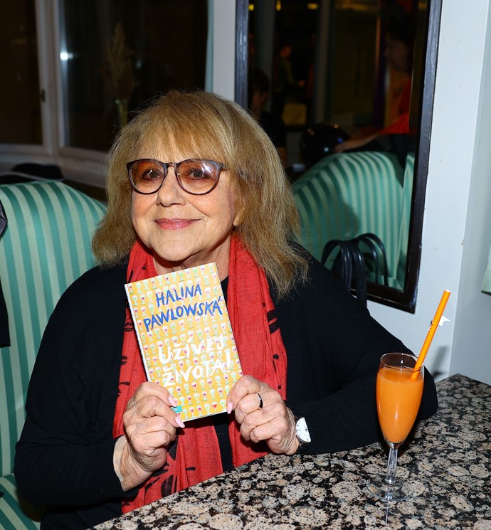 Matadorkou křtů knih Haliny Pawlowské je její dobrá známá, spisovatelka Iva Hüttnerová.