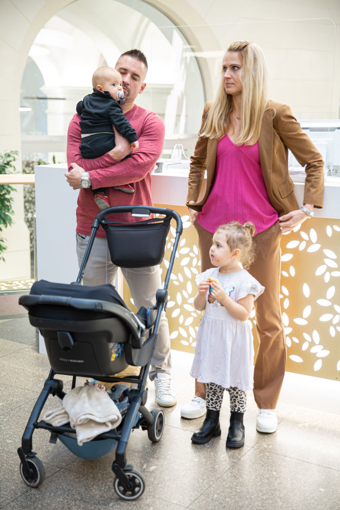 Půlroční Oliverek je podle Lucie klidné miminko, které rádo spinká.