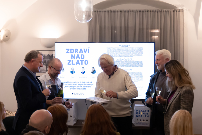 Křest knihy proběhl za účasti PhDr. Mariana Jelínka, který k českému vydání knihy napsal předmluvu.