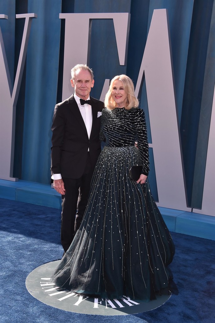 Catherine O'Hara s manželem Bo Welchem, který jako designér často spolupracuje třeba s režisérem Timem Burtonem. Catherine a Bo mají spolu dvě děti.