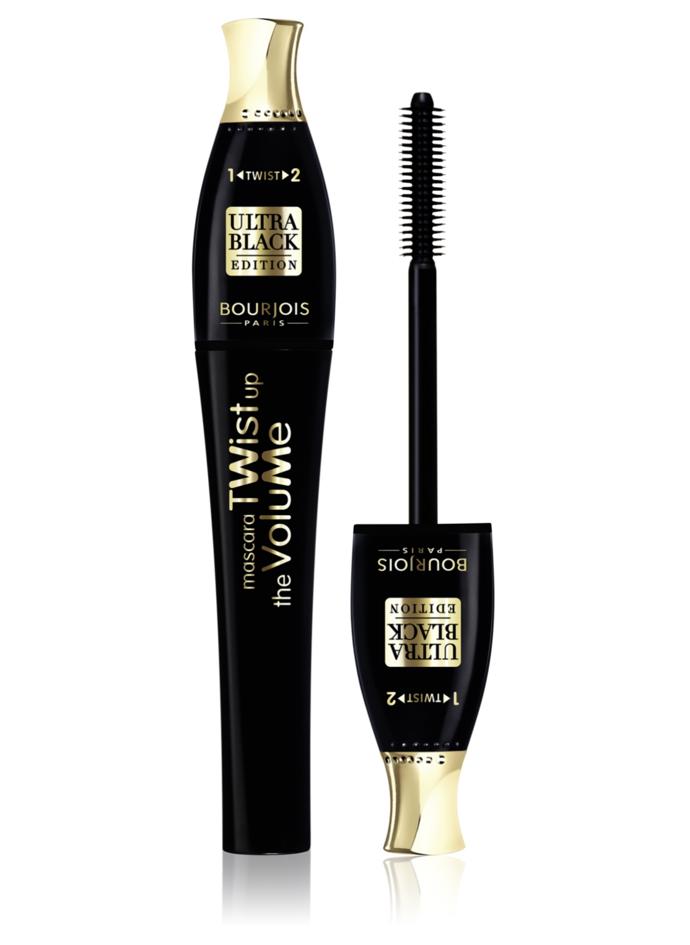 Řasenka s dvojím kartáčkem pro větší objem Twist Up The Volume. Bourjois, 176 Kč