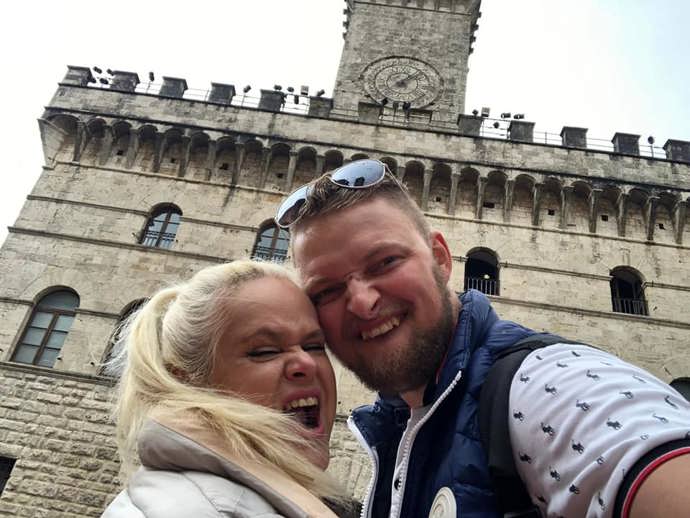 Podívat se společně byli například ve Florencii.