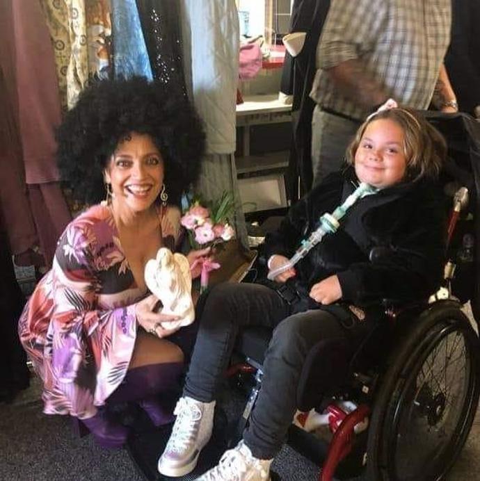 Lucie už se s Dominikou setkala před rokem na muzikálu Sestra v akci.