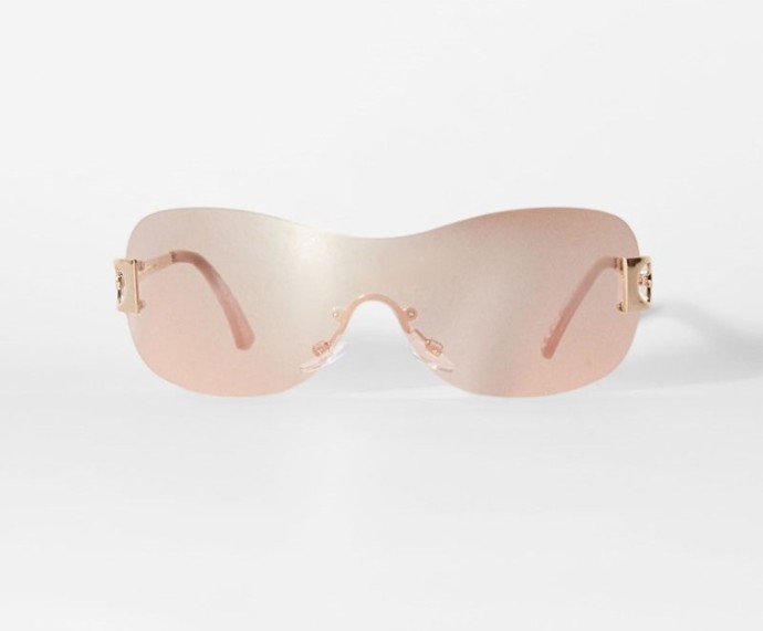 Sluneční brýle bez obrouček. Bershka, 449 Kč