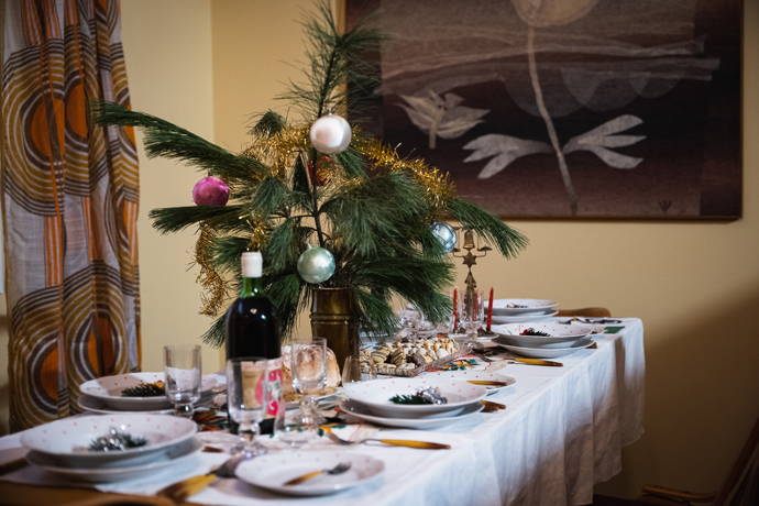 Ozdobené větvičky nesmí chybět ani na sváteční tabuli.