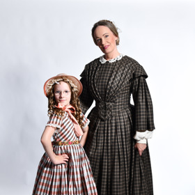 S dcerou Maruškou v muzikálu Jane Eyrová, který režíroval Petr Gazdík.