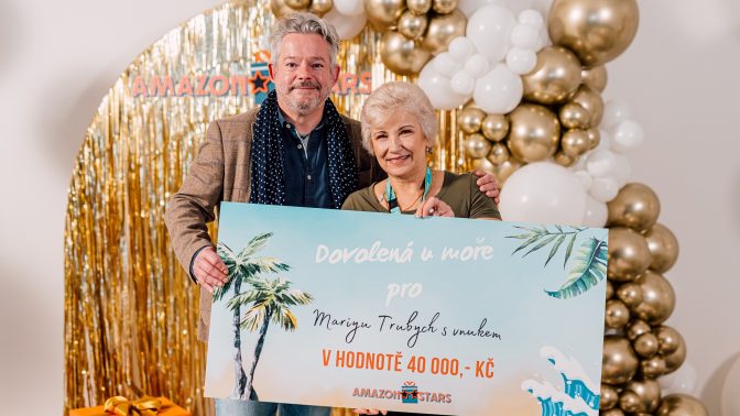 Mariya založila nadační fond na podporu Ukrajiny. Její úsilí jí vyneslo cenu Amazon Star za mimořádné skutky