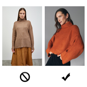 Dobře zvolený střih svetru vás omladí více, než byste čekala. Rolák s širokými rukávy Reserved by mohl být dobrou volbou, 899 Kč