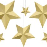 Závěsné papírové ozdoby. Partico, 250 Kč