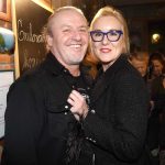 Pro Pepu Vojtka si v závěru večírku přišla manželka Jovanka.