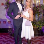 Petr Vágner a Silvie nedávno navštívili křest nového kalendáře módní návrhářky Beaty Rajské.