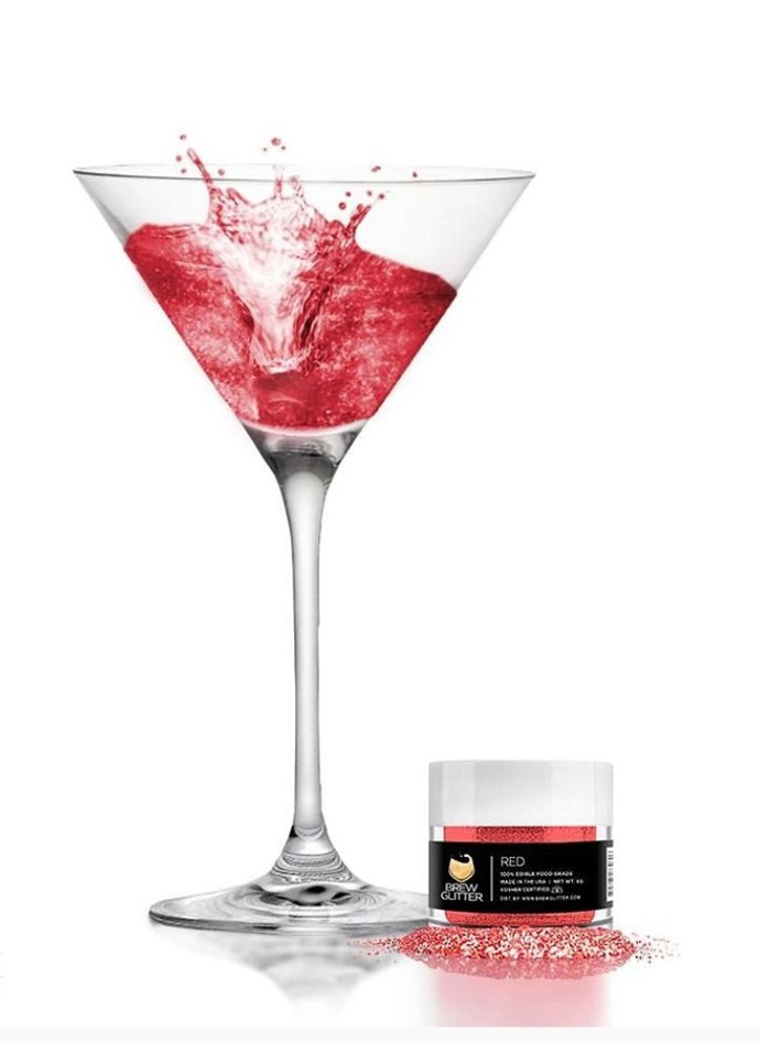 Jedlé třpytky do nápojů. Brew Glitter, 369 Kč