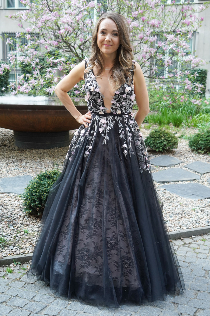 Lucie Vondráčková na filmové premiéře