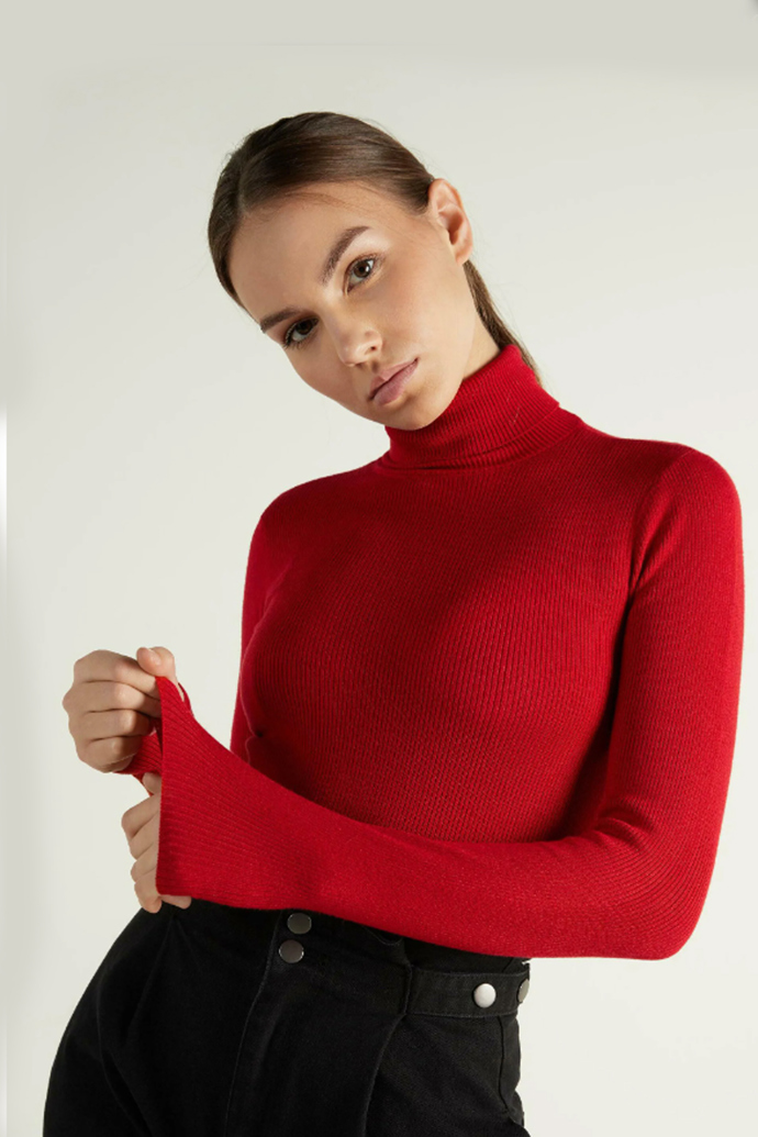 Červený rolák Tezenis, 649 Kč