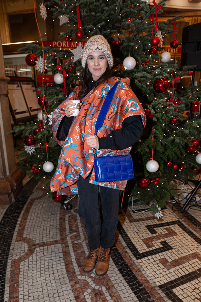 Michaela Tomešová si libuje, že se o vánoční výzdobu doma postarali její dva synové.