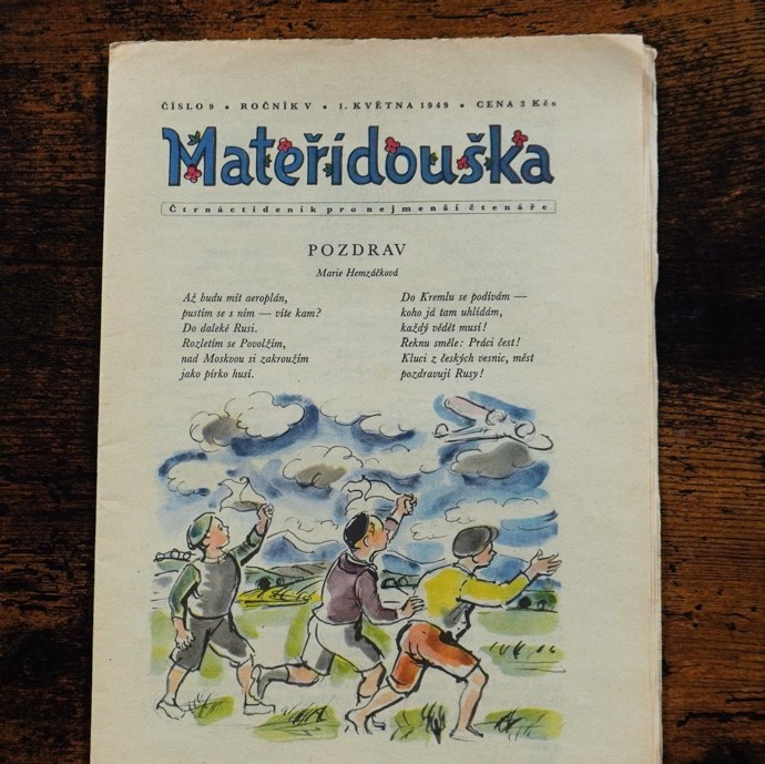 A copak přinesl Mateřídoušce květen 1949? Výlet do Ruska...