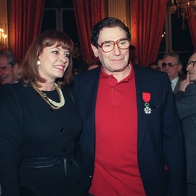 Michèle Mercier a Robert Hossein po 26 letech od snímku Angelika, markýza andělů (1964).