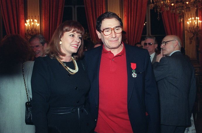 Michèle Mercier a Robert Hossein po 26 letech od snímku Angelika, markýza andělů (1964).