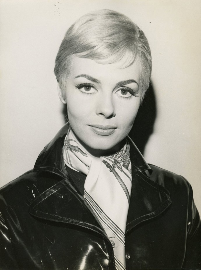 Michèle Mercier uměla překvapit. S tímto účesem se objevila v dramatu Druhá pravda (1966).