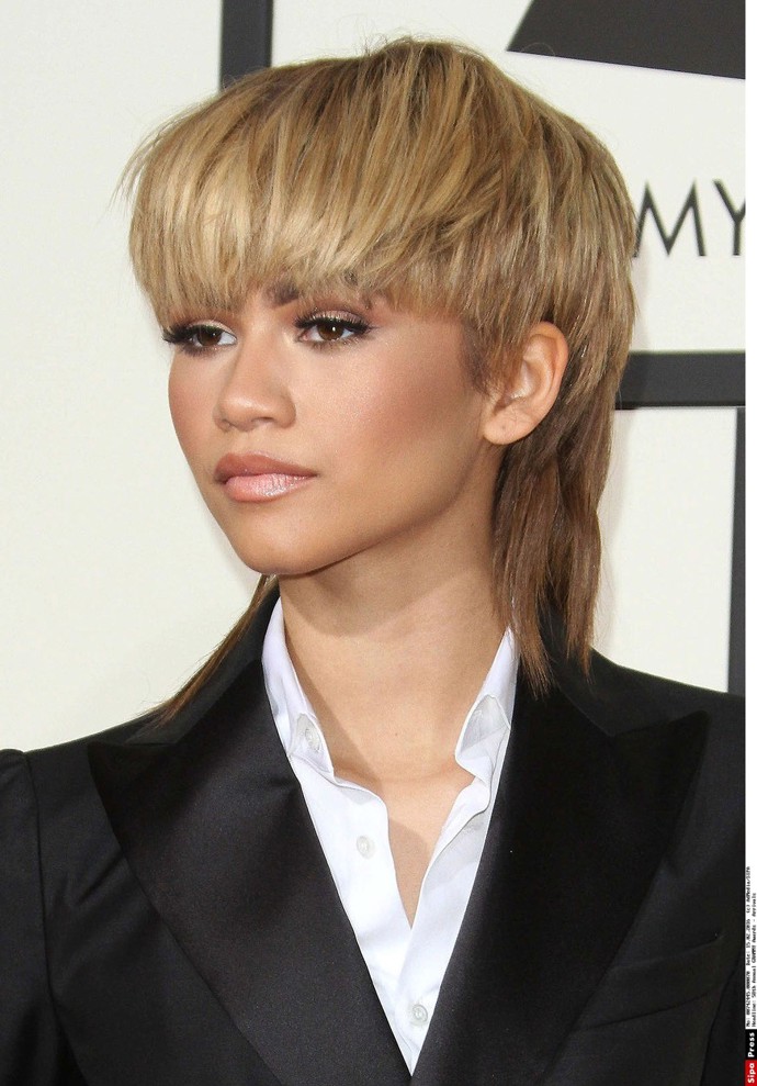 Zendaya a její mullet. 