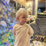 Středem pozornosti byl samozřejmě nejmladší člen rodiny – Vendulin syn Pepíček.