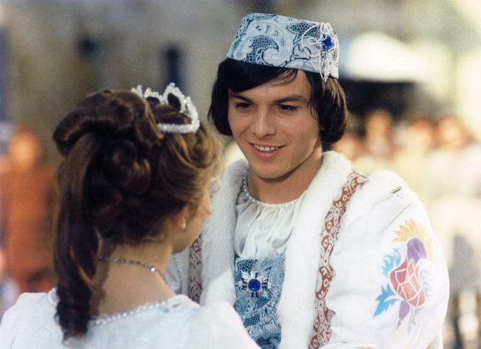 Pavel Trávníček ve své nesmrtelné roli v pohádce Tři oříšky pro Popelku.