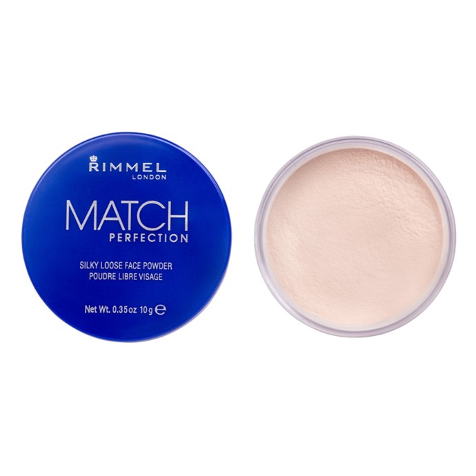 Dokonalé zmatnění a krytí zajistí sypký transparentní pudr Match Perfection. Rimmel, 249 Kč