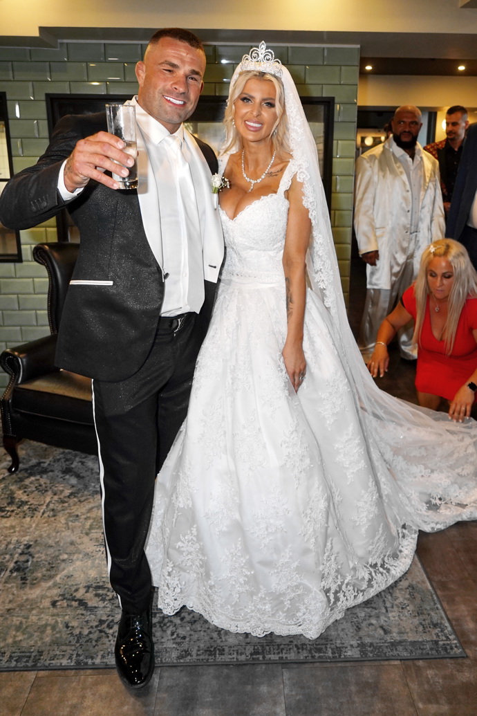 Pompézní svatbu měl letos zápasník Karlos Vémola.