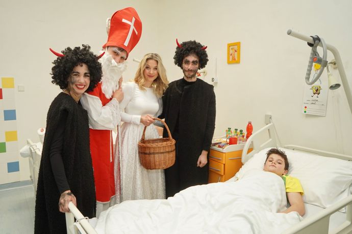 Mikulášem se stal Haďák ze seriálu ZOO Šimon Bilina.