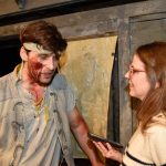 Roman Tomeš poskytoval rozhovor Lifee.cz po skončení 200. reprízy muzikálu Krysař v Divadle Kalich.