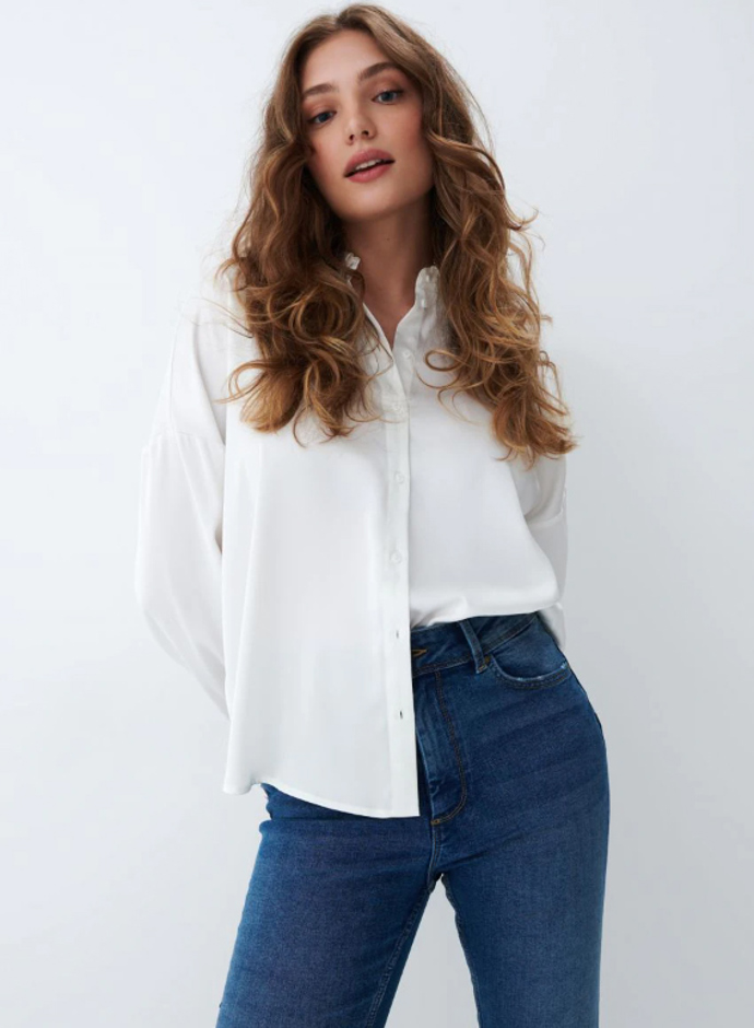 Bílá košile Mohito, 399 Kč