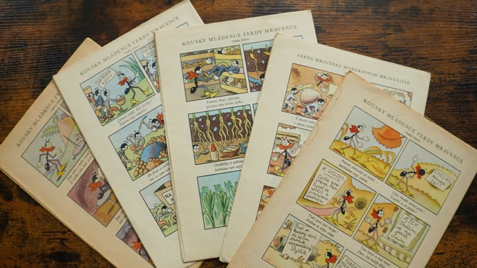 Unikátní archivní ročník Mateřídoušky jsme pořídili v aukci za 701 korun.